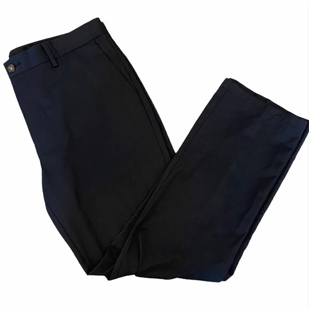 MENS DOCKERS Navy Pin Stripe Dress Pant Trouser 36